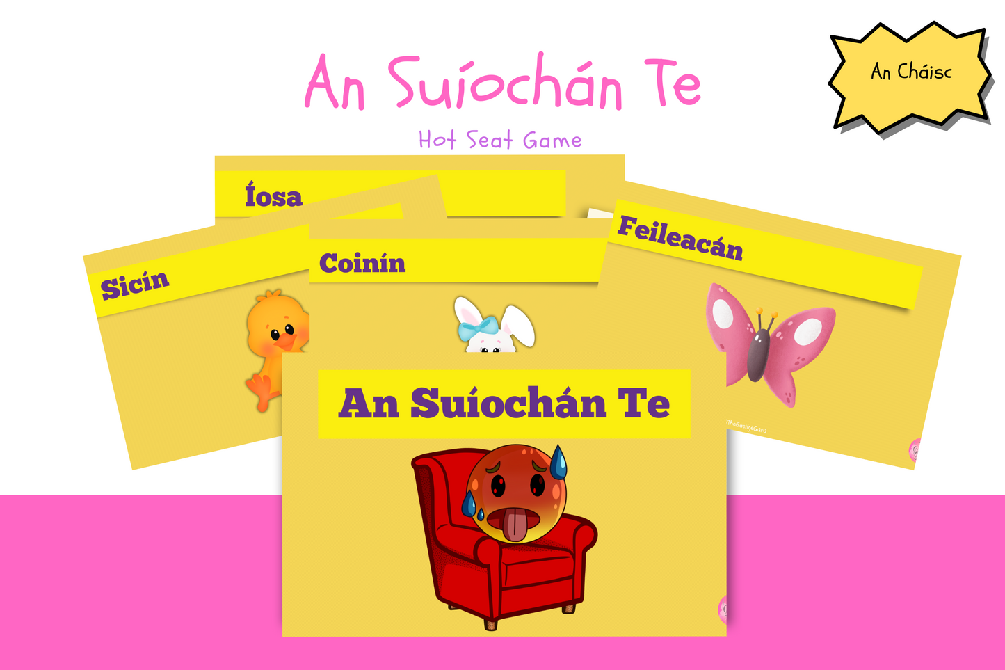 An Suíochán Te - An Cháisc / Hot Seat Game - Easter