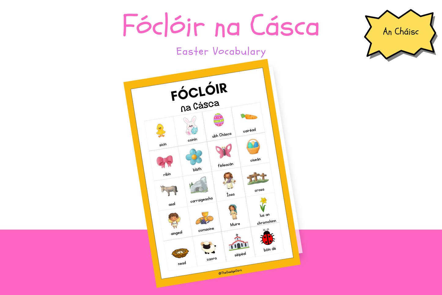 Fóclóir na Cásca / Easter Vocabulary