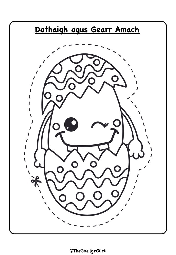 An Cháisc - Billeoga Oibre / Easter - Worksheets