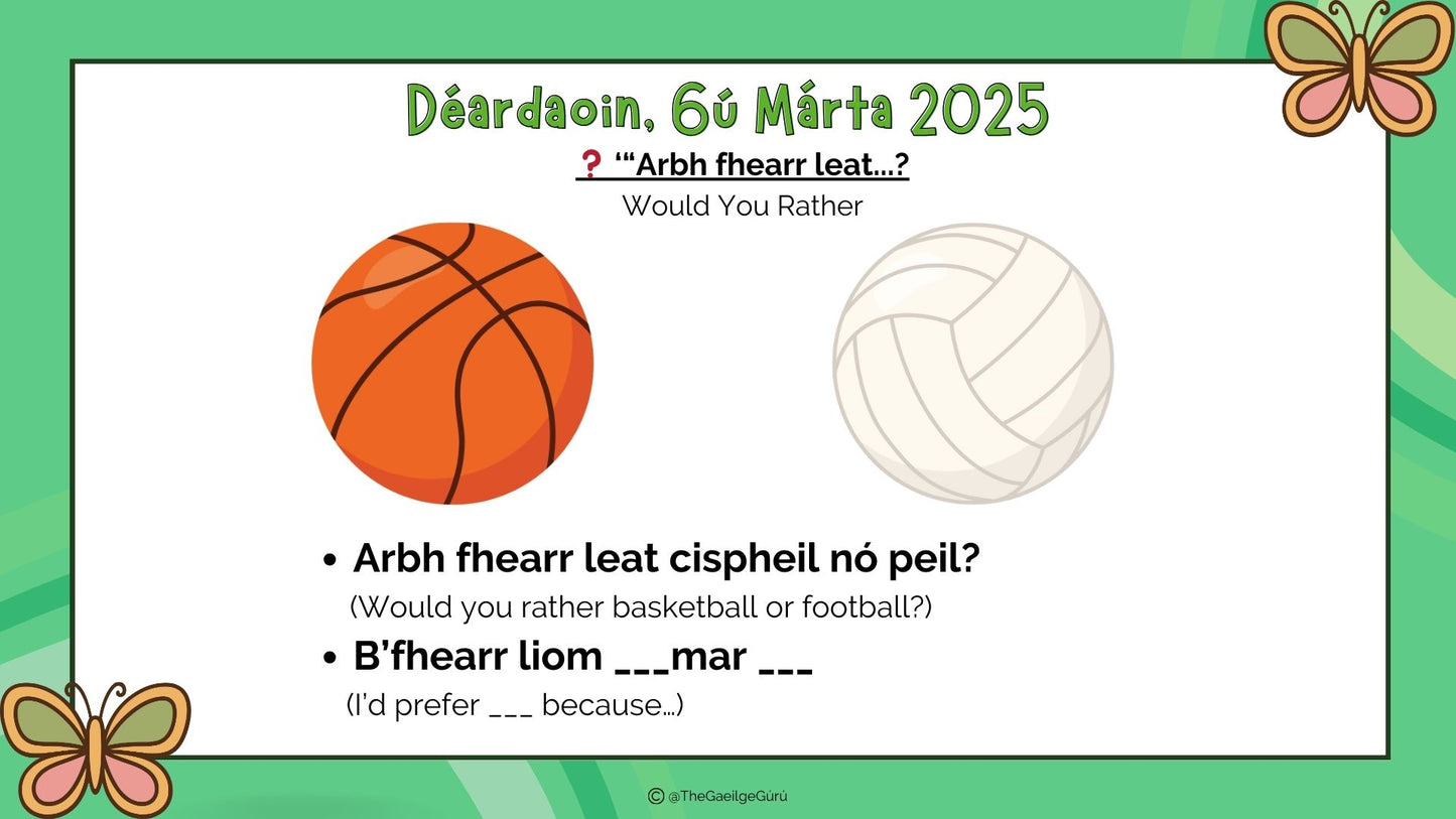Seachtain na Gaeilge 2025