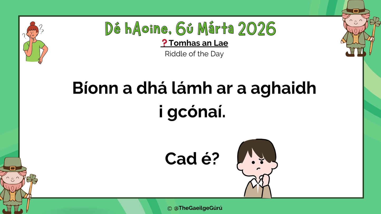 Seachtain na Gaeilge 2026
