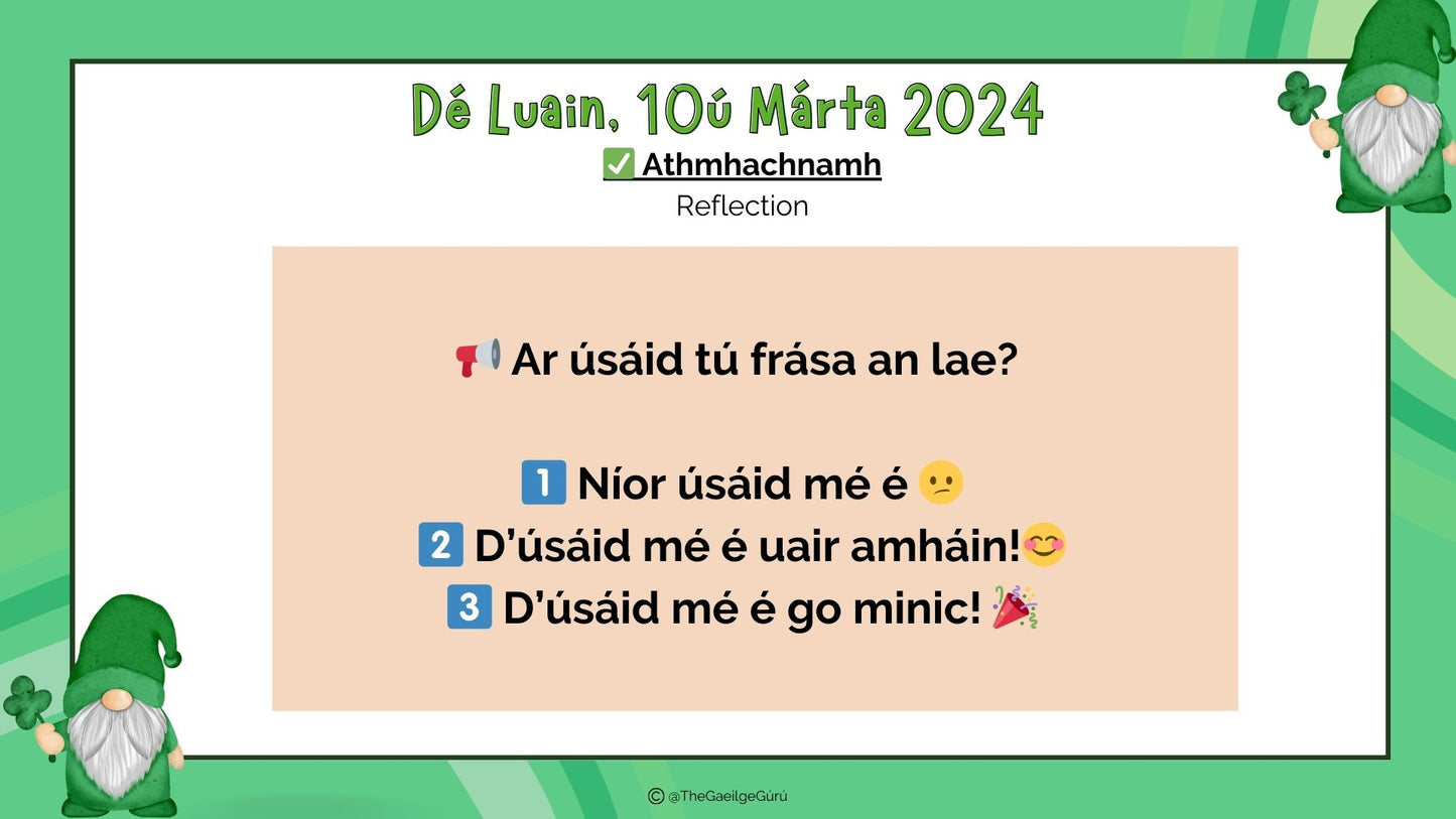 Seachtain na Gaeilge 2025