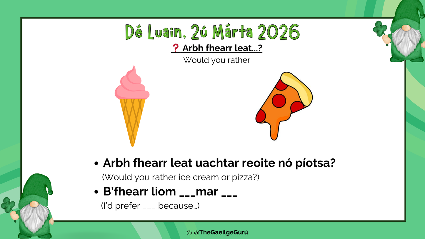 Seachtain na Gaeilge 2026