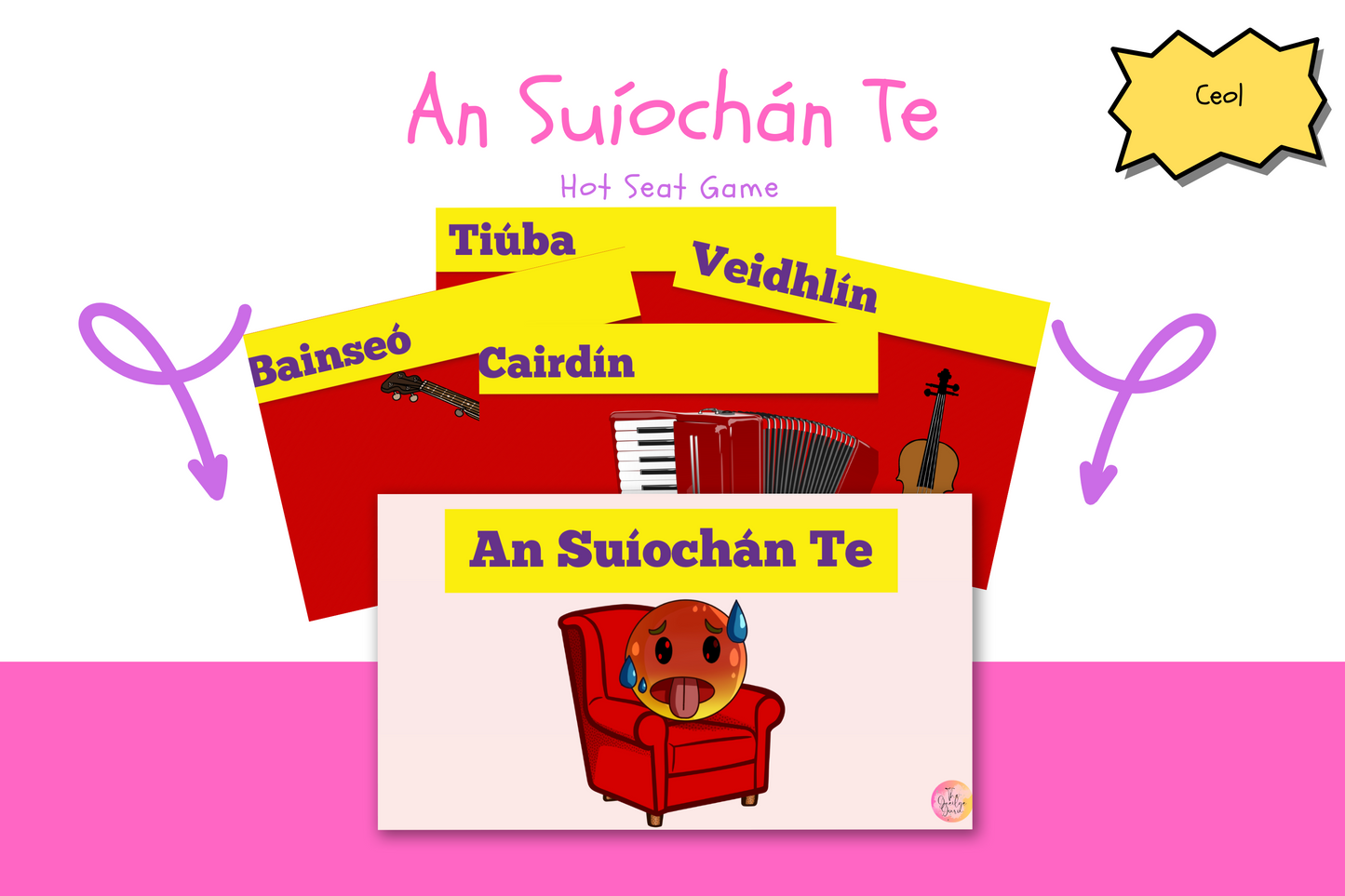 Cluiche - An Suíochán Te - Ceol / Hot Seat Game - Music