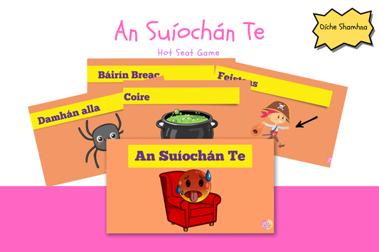 An Suíochán Te - Oíche Shamhna / Hot Seat Game - Halloween