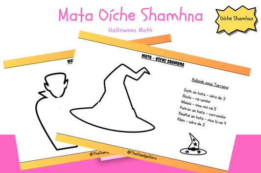 Mata - Oíche Shamhna / Halloween Math