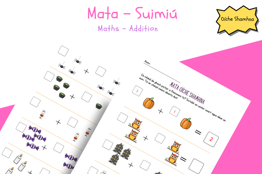 Mata - Suimiú Oíche Shamhna / Math - Halloween Addition