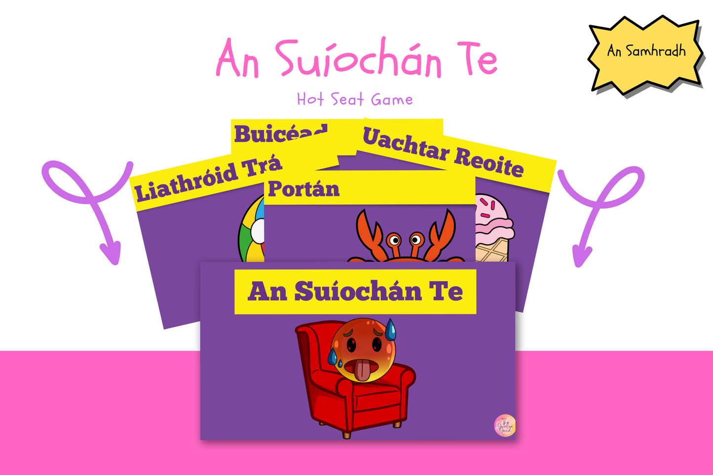 Cluiche - An Suíochán Te - An Samhradh / Hot Seat Game - Summer