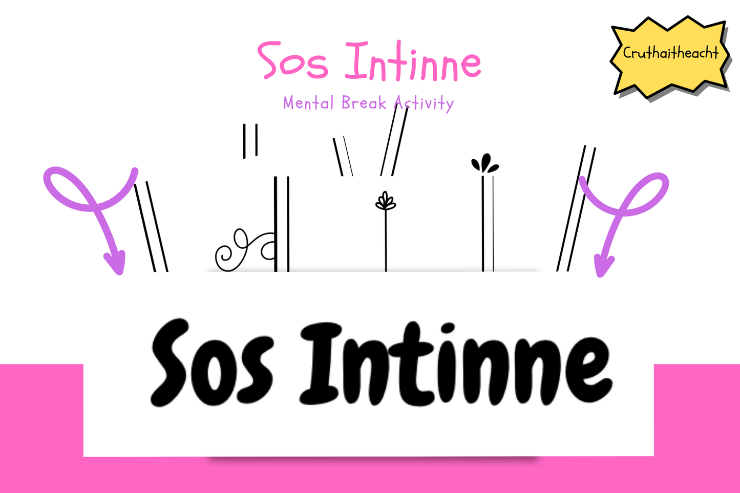 Sos Intinne - Cruthaitheacht - Críochnaigh an Pictiúr / Brain Break - Creativity - Finish the Picture